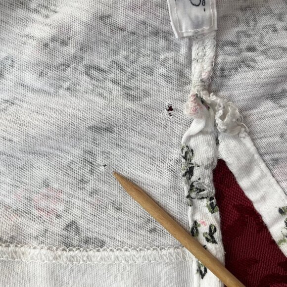 Rag and Bone New York Pima Cotton Floral Short Sleeve Tee T-shirt Top - Picture 15 of 16